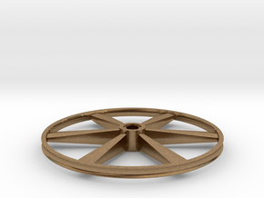 CHAPP, 1:8 Scale, 24" Bicycle Wheel, 120904 in Natural Brass
