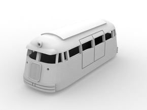NSWR First  Series FP6(O/1:48 Scale) in White Natural Versatile Plastic