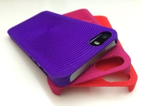 PS.23 Case - C ( iPhone 5, 5S & SE ) in Purple Processed Versatile Plastic