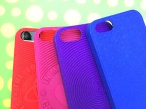 PS.23 Case - Plain ( iPhone 5, 5S & SE ) in Blue Processed Versatile Plastic