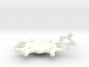Heme-group 10cm in White Processed Versatile Plastic