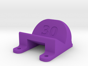 ImpulseRC Alien 5 - 30° Action Cam Mount in Purple Processed Versatile Plastic