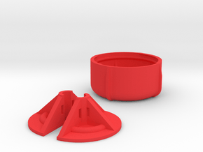Aomway Antenna Protector Cap V3 in Red Processed Versatile Plastic
