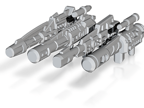 Combiner Wars Stunticon Deluxe Weapons in Tan Fine Detail Plastic