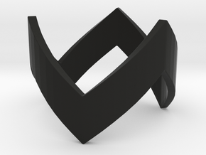 WonderWoman EXT THK Ring in Black Natural Versatile Plastic: 8 / 56.75
