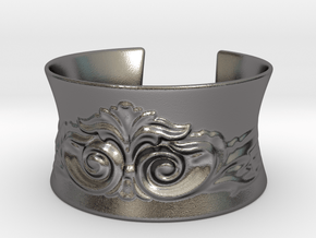 Classic bracelet - 67mm diameter in Polished Nickel Steel