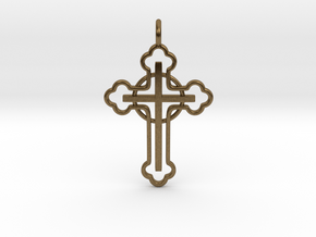 The Ringed Cross in Natural Bronze
