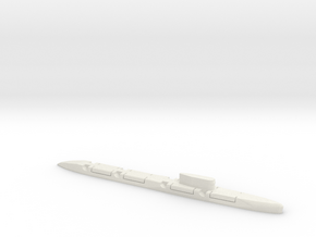 Echo-Class SSGN, 1/2400 in White Natural Versatile Plastic