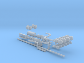 1/72 u-boat exhaust system in Smooth Fine Detail Plastic