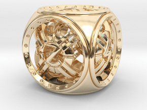 Astro D6 in 14K Yellow Gold