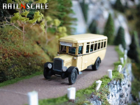 Stadtomnibus (N 1:160) in Tan Fine Detail Plastic