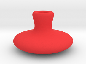 Goose Neck Vase for air plant or succulent in Red Processed Versatile Plastic