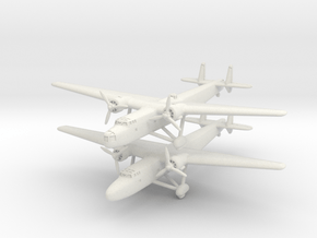 Handley Page H.P.54 Harrow and Sparrow 1/285 6 mm in White Natural Versatile Plastic