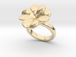Lucky Ring 31 - Italian Size 31 in 14K Yellow Gold