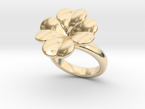 Lucky Ring 33 - Italian Size 33 in 14K Yellow Gold