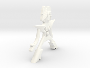 Mettaton Ex figurine in White Processed Versatile Plastic