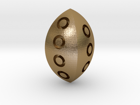 D4 in Polished Gold Steel