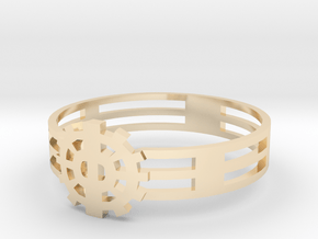 [The 100] Heda Forehead Piece Ring (US Size 8) in 14K Yellow Gold