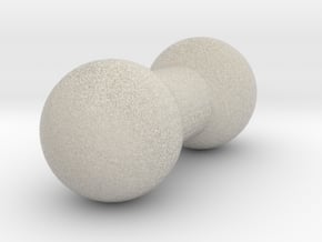 4mm Double Ball Joint in Natural Sandstone