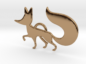 The little Fox in Polished Brass