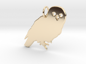 Owl in 14K Yellow Gold