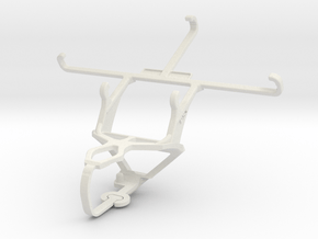 Controller mount for PS3 & Allview P6 Pro in White Natural Versatile Plastic