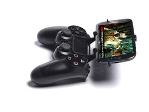 PS4 controller & vivo X6Plus - Front Rider in Black Natural Versatile Plastic