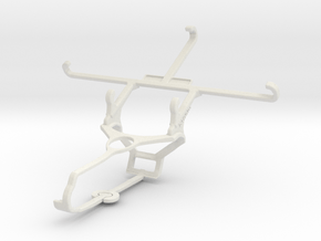Controller mount for Steam & vivo Y35 - Front in White Natural Versatile Plastic