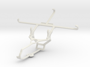 Controller mount for Steam & vivo Y37 - Front in White Natural Versatile Plastic