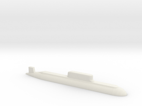 032 submarine, 1/2400 in White Natural Versatile Plastic