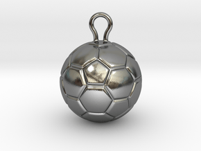 Soccer Ball 2016 in Polished Silver