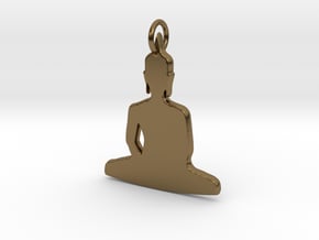 Buddha in Polished Bronze
