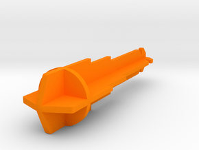 M.A.S.K. Ramp-Up missile (14 of 15) in Orange Processed Versatile Plastic