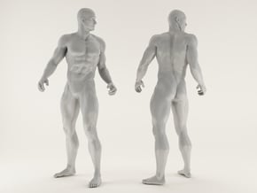 Strong Man scale 1/24 2016027 in Smooth Fine Detail Plastic