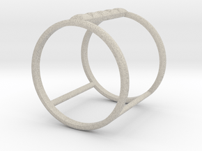 Model Double Ring B in Natural Sandstone