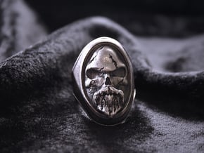Ring Old Beard // Size US 10 3/4 in Natural Silver