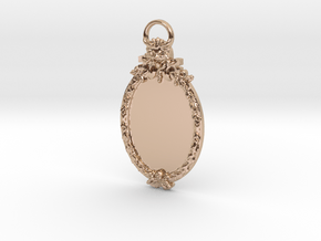 Scary Manor Cameo in 14k Rose Gold