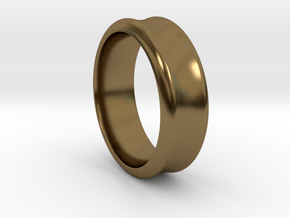 Rail Ring in Polished Bronze
