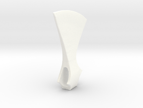 Viking Axe third scale in White Processed Versatile Plastic