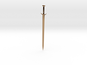 Sword in Polished Brass