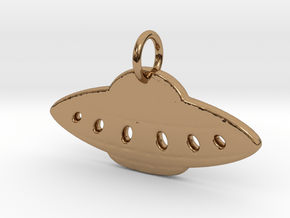 UFO in Polished Brass
