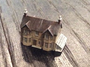 1:700 Scale English Farm House in Smoothest Fine Detail Plastic