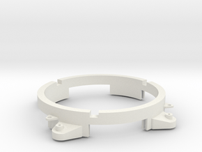 Lotus Elan M100 main beam headlight adjusting ring in White Natural Versatile Plastic