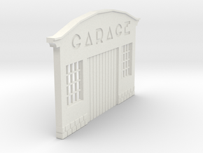 Z-1-87-garage-1 in White Natural Versatile Plastic