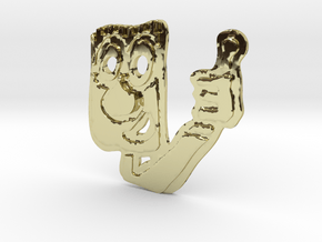 COOL GUY 2 in 18k Gold Plated Brass