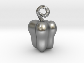 Bell Pepper in Natural Silver