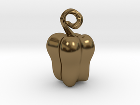 Bell Pepper in Polished Bronze
