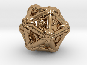 D 20 in Polished Brass