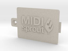 MIDI Sprout Battery Door 002a in Natural Sandstone
