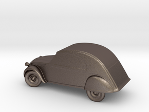 Toys for big boys 2cv in Polished Bronzed Silver Steel